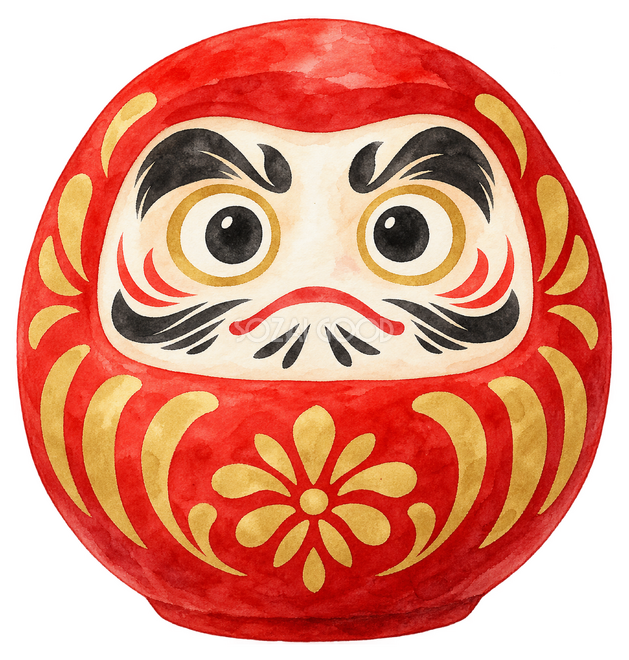 だるまイラスト だるまイラスト