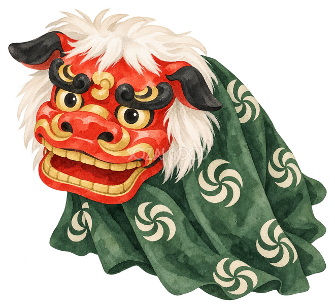 獅子舞イラスト 獅子舞イラスト