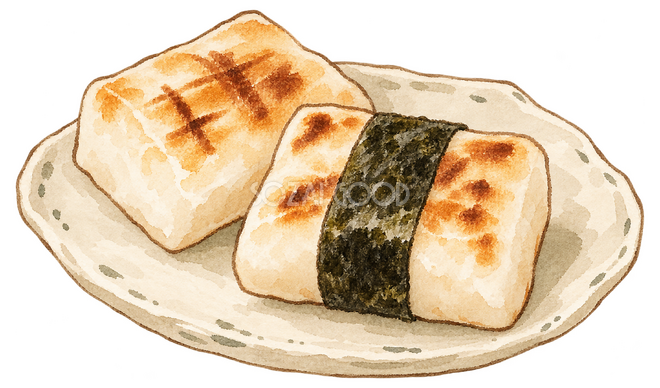 焼き餅イラスト