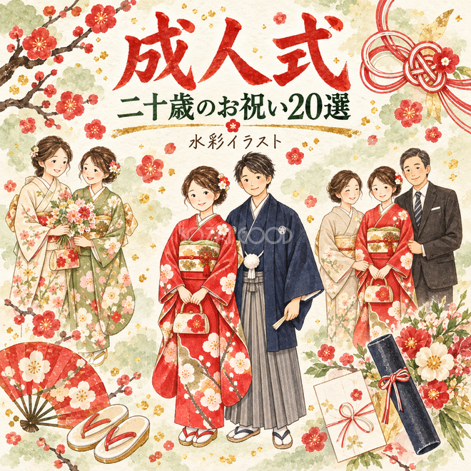 成人式・二十歳のお祝い20選