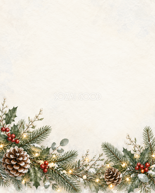 クリスマス飾り・縦長・足元 クリスマス飾り・縦長・足元