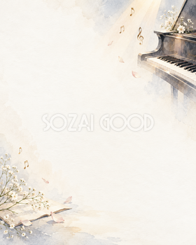 音楽会・発表会背景・縦長・対角の彩り｜文字なしの無料背景イラスト素材 103163