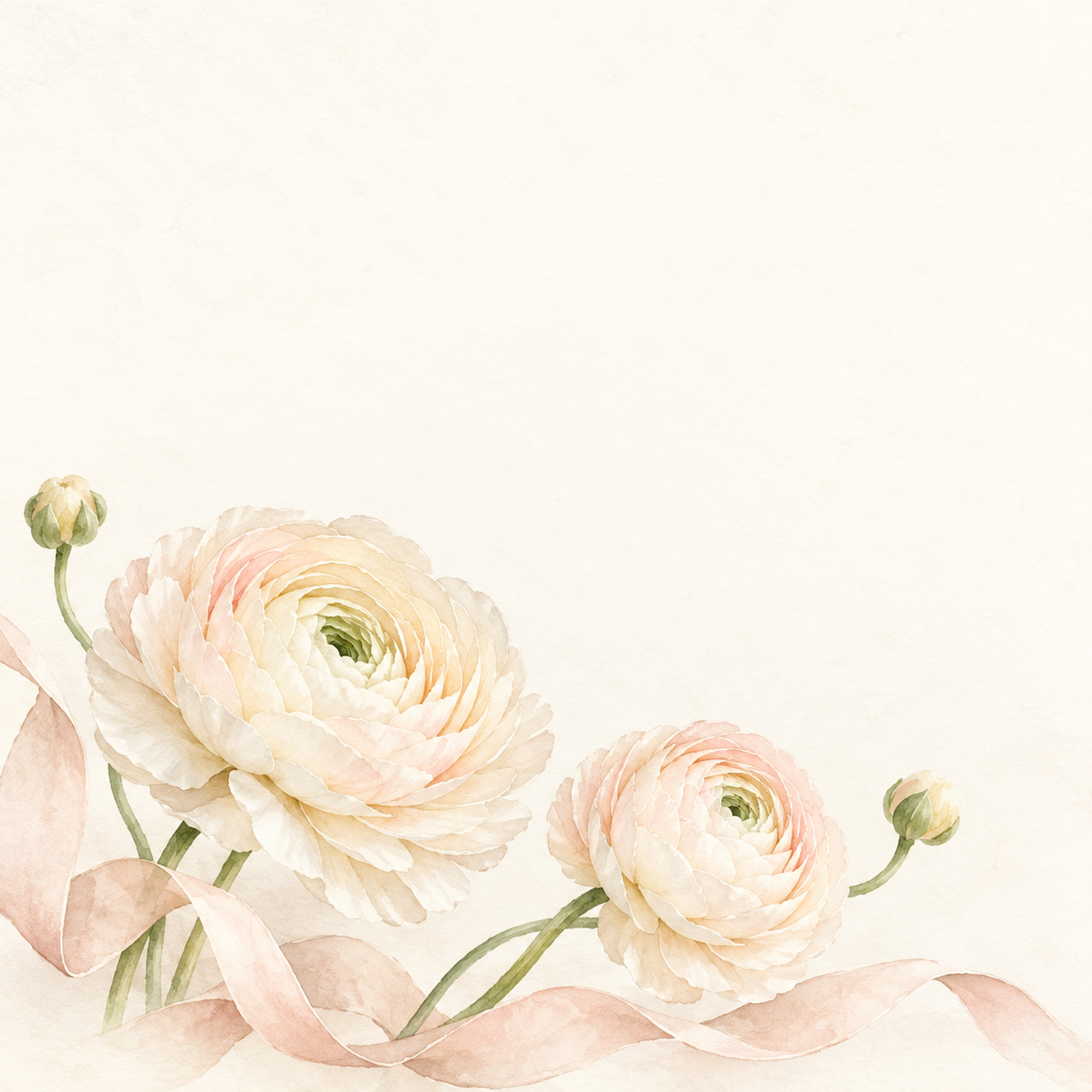 重なる花びらと布の輪｜文字なしの無料背景イラスト素材 103269に写真・文字を入れる