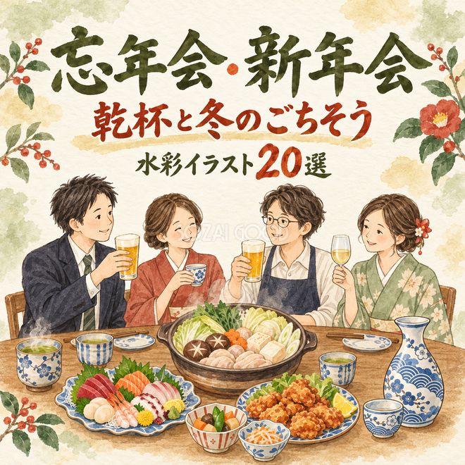 忘年会・年末の集まり20選 忘年会・年末の集まり20選