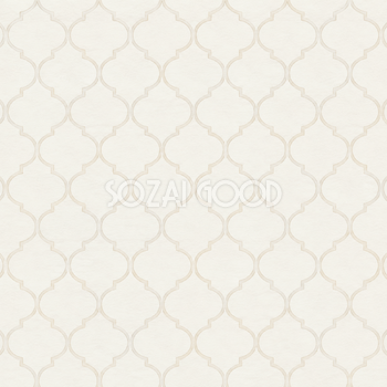 モロッカン柄・薄い白の模様｜無料背景イラスト素材 105089
