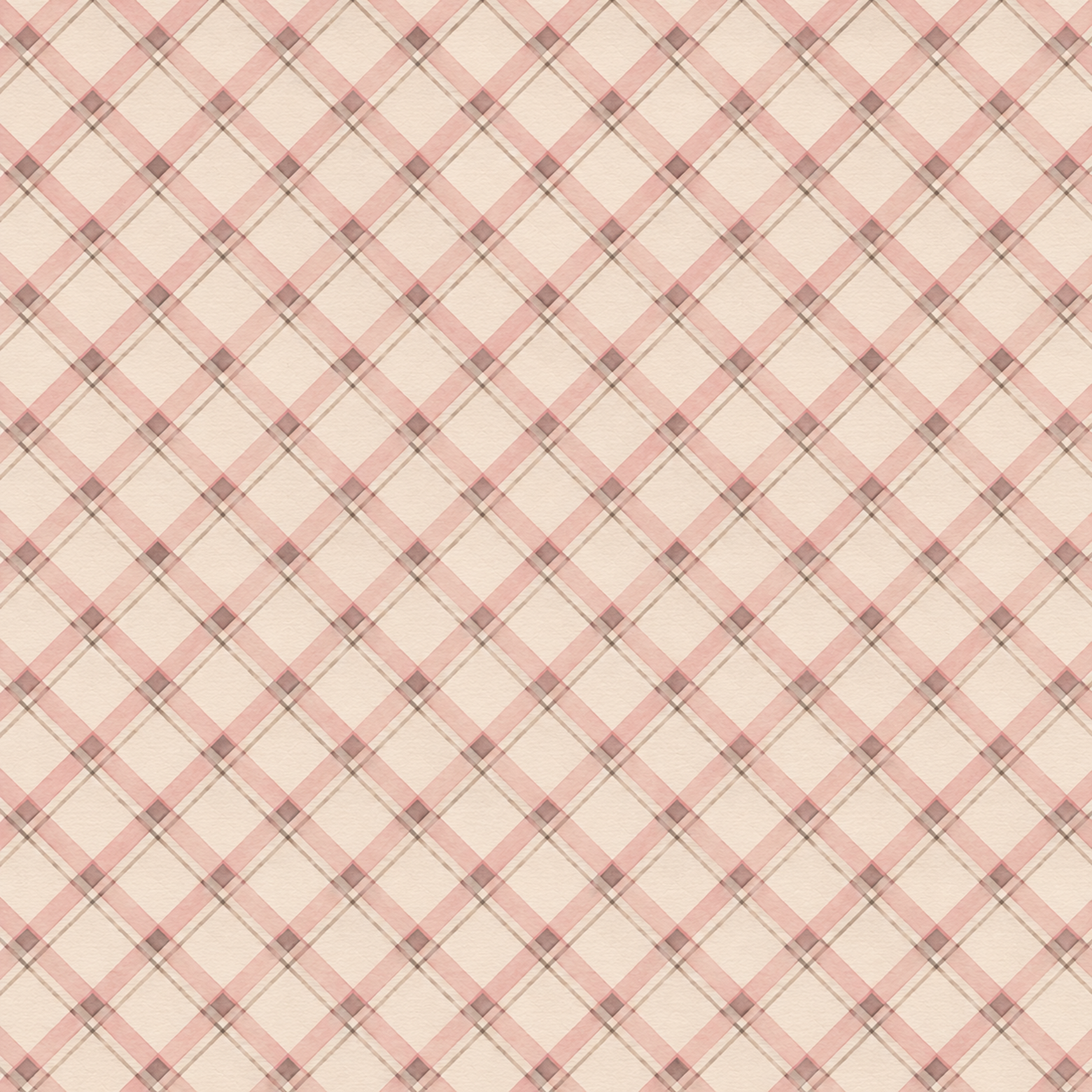 斜めチェック・くすみピンク｜無料背景イラスト素材 105339に写真・文字を入れる