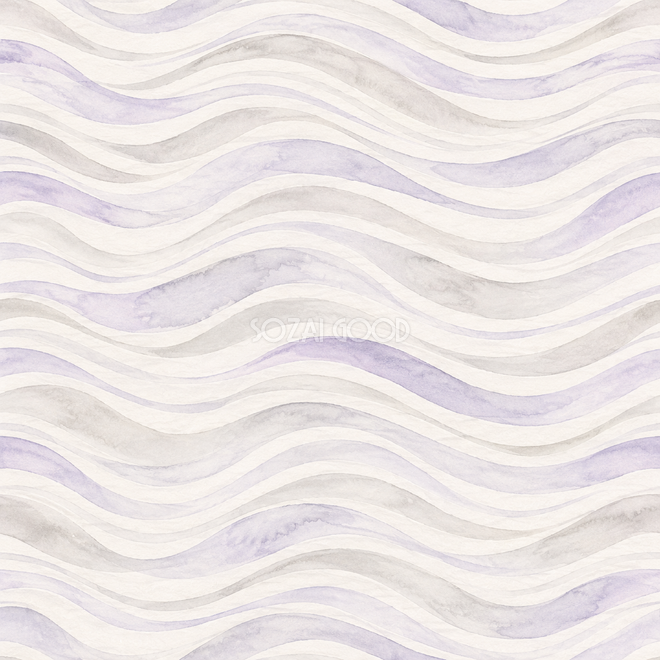 手描きの波線模様の背景07