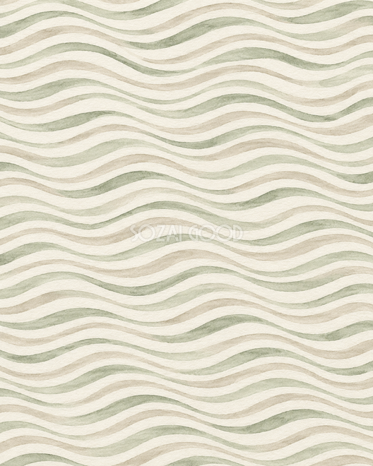 手描きの波線模様の背景09