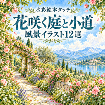 花咲く庭と小道12選