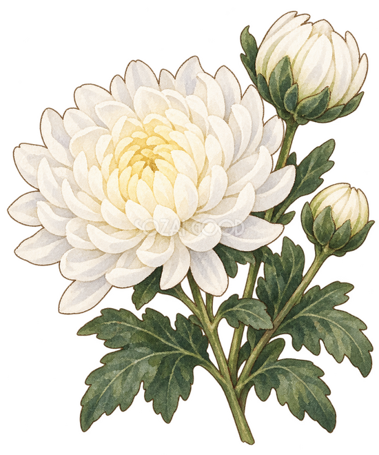 白菊とつぼみ 白菊とつぼみ