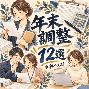 年末調整12選
