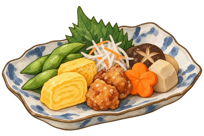 卓上の軽食 卓上の軽食