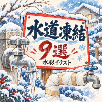 水道凍結9選