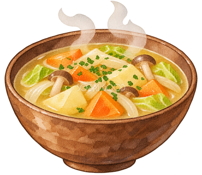 温かいスープ 温かいスープ