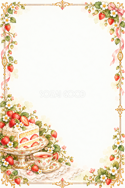 いちごのショートケーキ枠