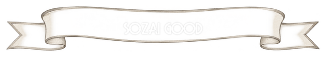 手書きリボンテロップのテロップ枠 手書きリボンテロップのテロップ枠