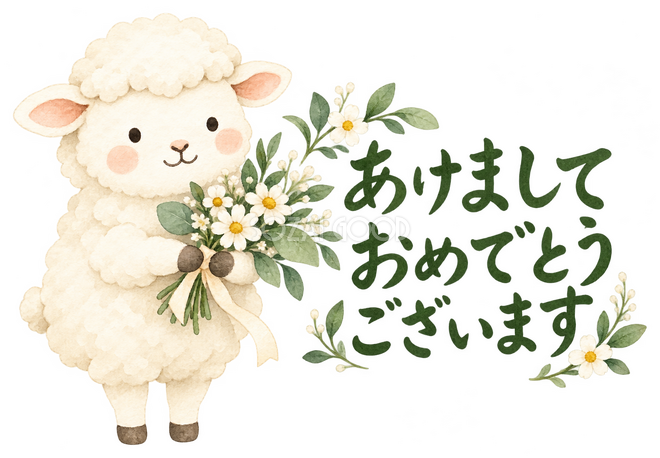 白い小花の花束を渡す 白い小花の花束を渡す