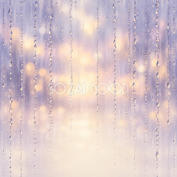 雨のしずくが流れるしま｜ストライプ背景の無料イラスト素材 109482