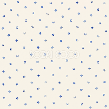 陶器のスタンプ丸の小粒の水玉｜ドット・水玉背景の無料イラスト素材 109708