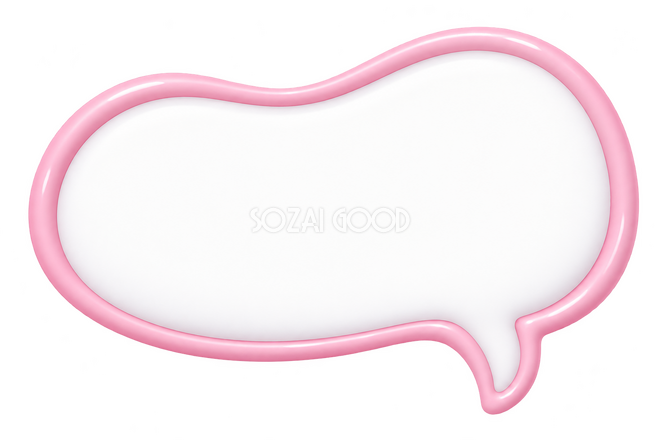 ぷっくりシールの吹き出し ぷっくりシールの吹き出し