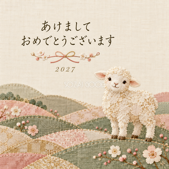 パッチワークの春