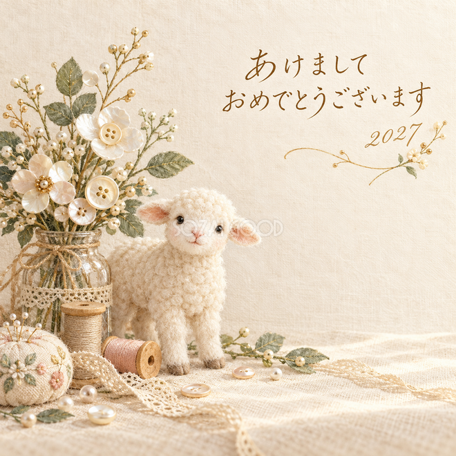 白いボタンの花