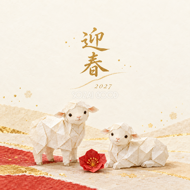 おりがみ羊 おりがみ羊
