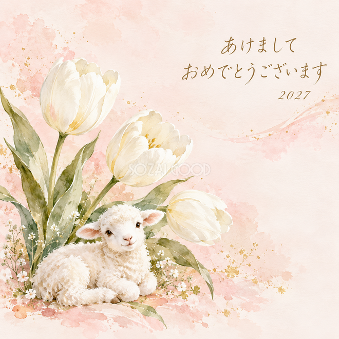 白いチューリップ