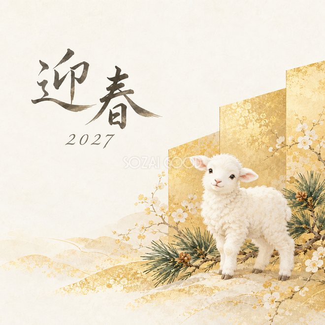 金屏風のひだ