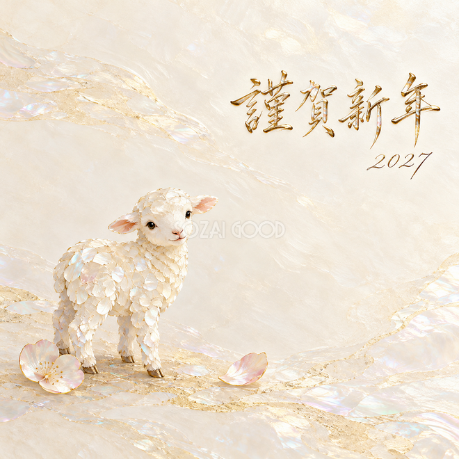 真珠色の貝細工