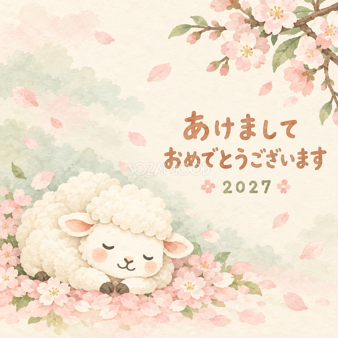 桜の花びらのおふとん