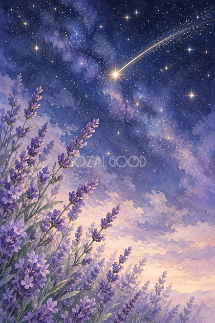ラベンダーと星明かり