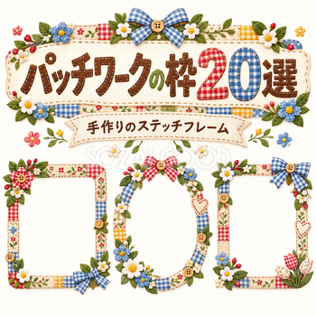 パッチワークの枠20選