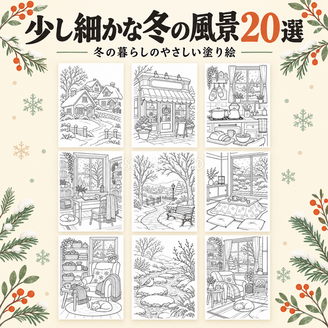 少し細かな冬の風景20選