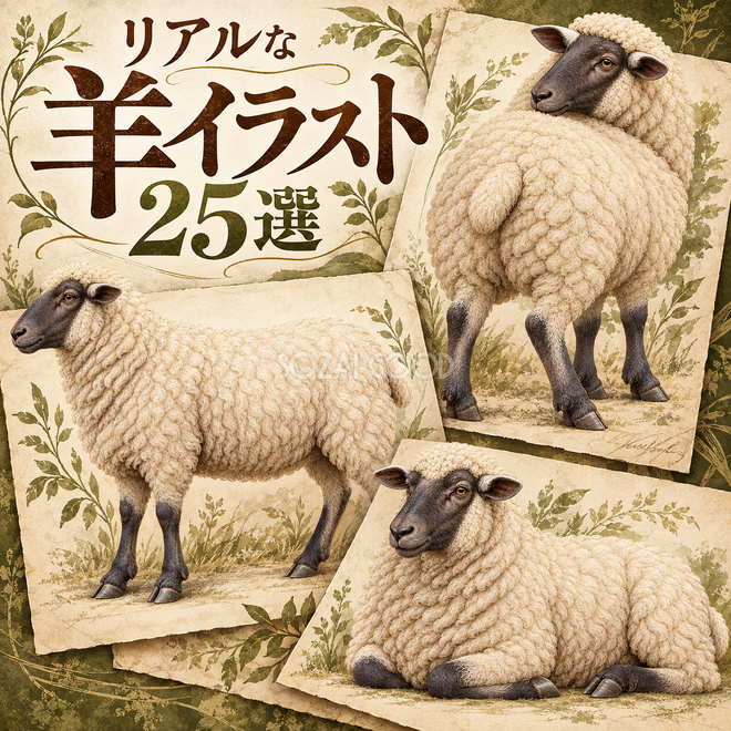 リアルな羊25選