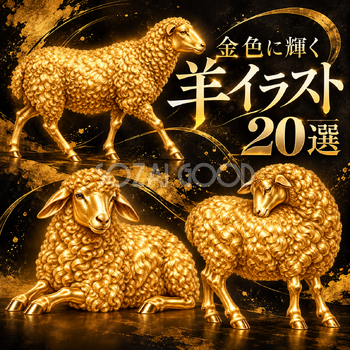 金色に輝く羊20選