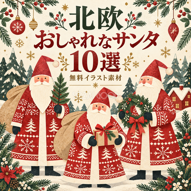 北欧のサンタ10選 北欧のサンタ10選