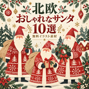 北欧のサンタ10選