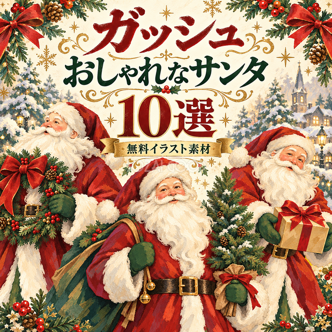 ガッシュのサンタ10選 ガッシュのサンタ10選