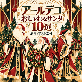 アールデコのサンタ10選