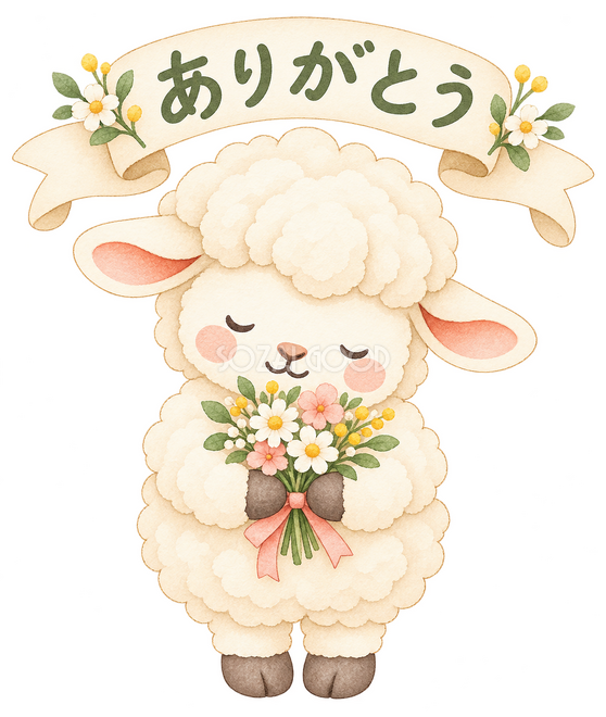 ありがとうの羊