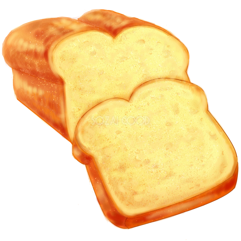 リアルなパウンドケーキ 食べ物 無料イラスト