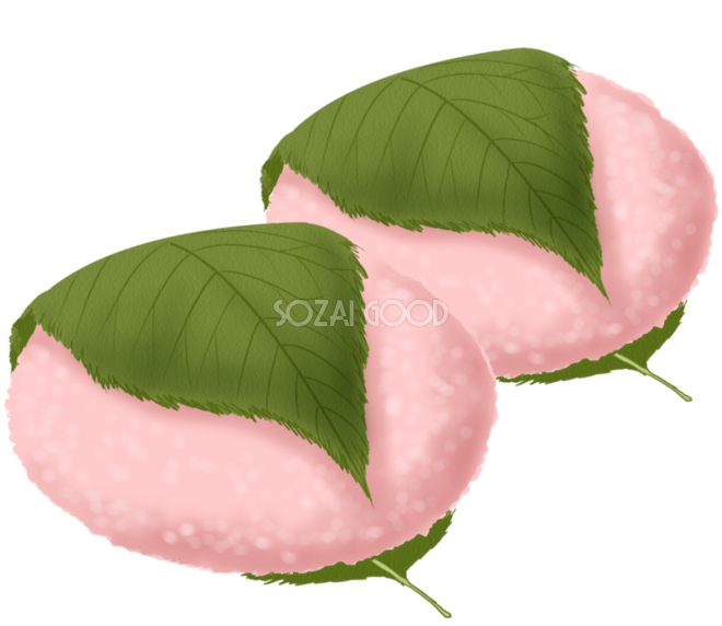 美しい花の画像 無料ダウンロード桜餅 イラスト