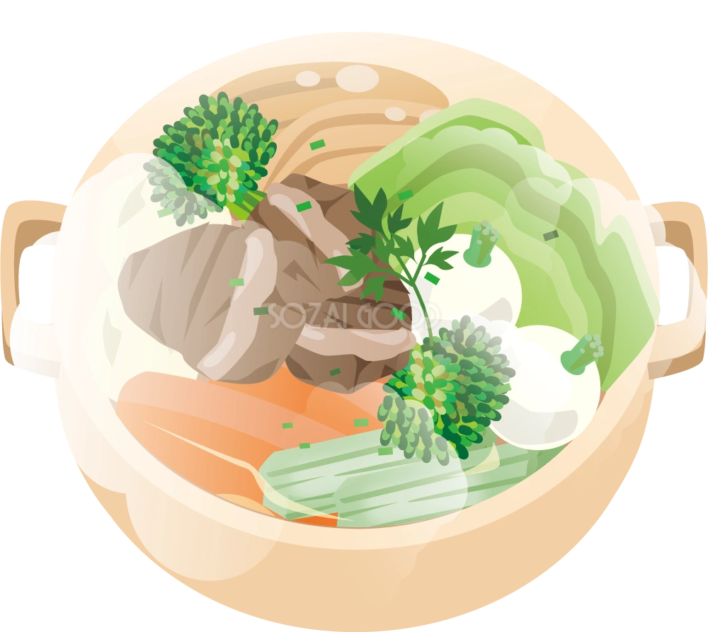 ポトフ 食べ物 無料イラスト