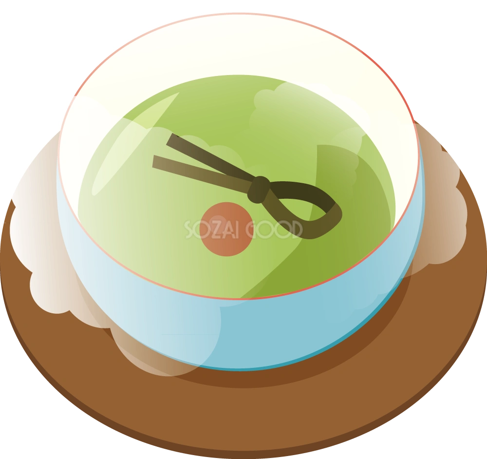 大福茶 食べ物 無料イラスト