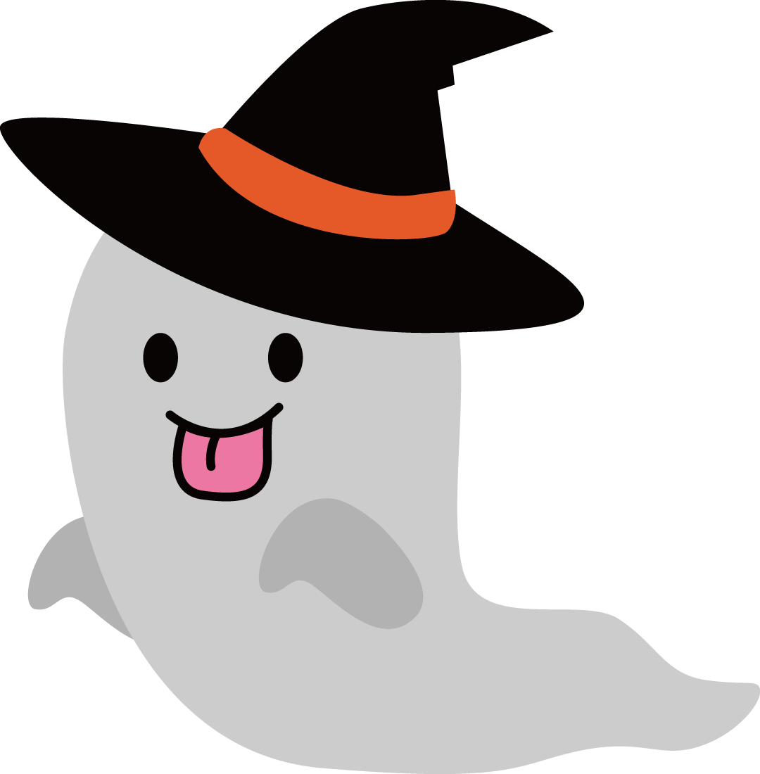 ハロウィン オバケ  イラストに写真・文字を入れる
