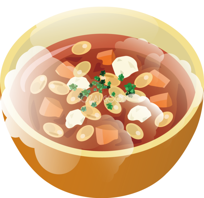 トマト豆スープ 食べ物 無料イラスト 素材good