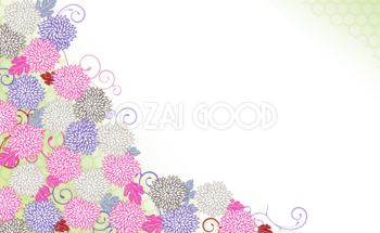 花柄の背景イラスト無料フリー 素材good