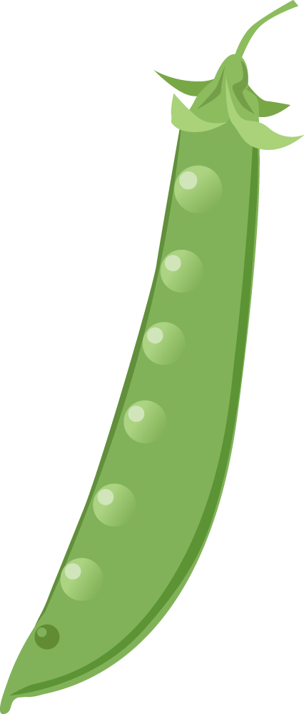 さやえんどう 野菜イラストに写真・文字を入れる
