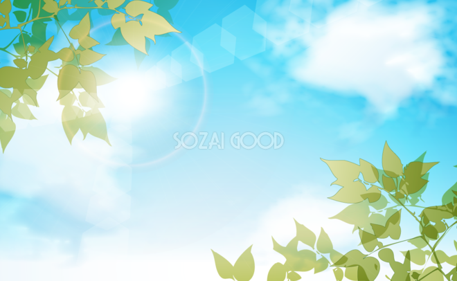 空の背景イラスト無料フリー 素材good